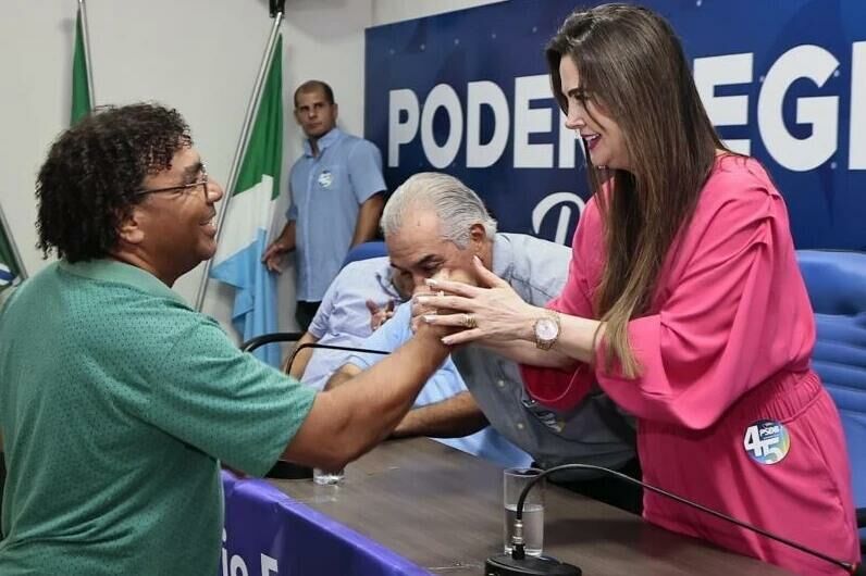 Imagem de compartilhamento para o artigo Mara Caseiro comemora novos filiados ao PSDB em MS da MS Todo dia